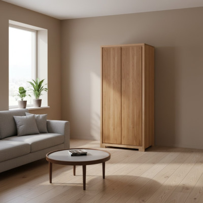 Kledingkast Slaapkamer Kast Design Luxe Kasten Plank Hout Massief Nieuw
