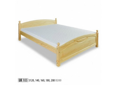 Houten bed Echt houten bed Bedden Slaapkamer Hotel 200x200 Stijl Massief meubilair