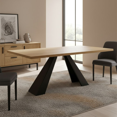Eettafel Houten tafel Houten tafels Tafel Eetkamer Massief Massief houten Meubels Woonkamer