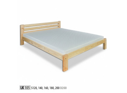 Houten bed lattenbodem tweepersoonsbed massief houten meubels houten meubels handgemaakt 200*200 cm