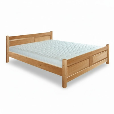 Bedden Houten bed Echt houten bed Slaapkamer Hotelstijl Massief meubilair