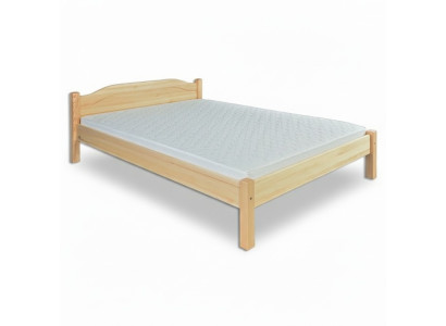 Houten bed Echt houten bed Hotel 200x200 Stijl Massief meubilair Slaapkamer