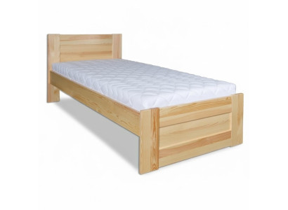 Bed Hout Massief Slaapkamer Bedden 100x200cm Eenpersoonsbed Massief meubilair Meubels
