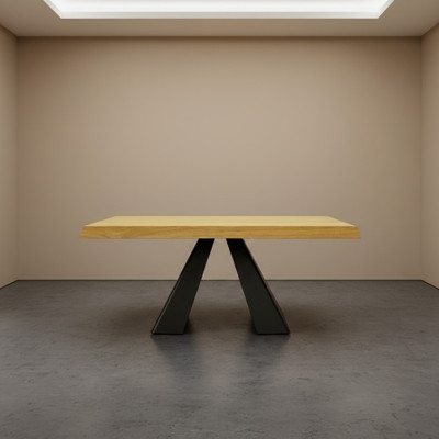 Ontwerp X benen salontafel grenen massief houten meubels bijzettafel tafels.