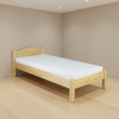 Massief houten bed 100x200 eenpersoonsbed Massief grenen tienerbed Massief houten bed Nieuw
