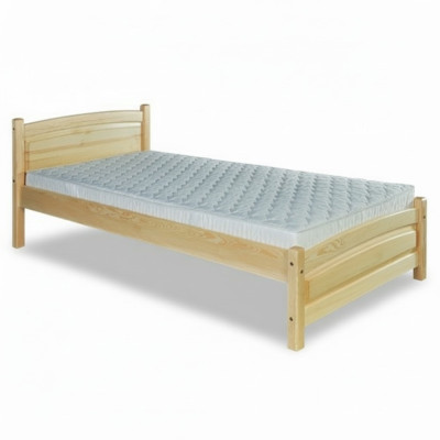 Massief houten bed van grenenhout bedframe 100x200 massief hout logeerbed handgemaakt nieuw