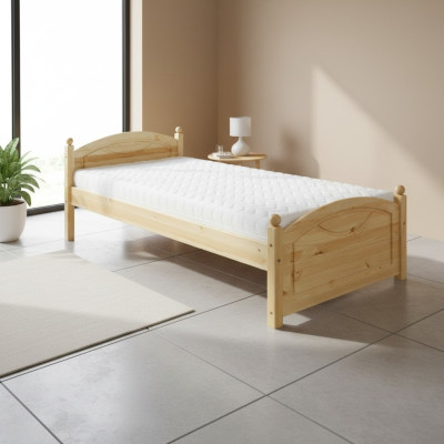 Bed kinderbed grenen kinderbed massief houten houten bed 100x200 met houten frame