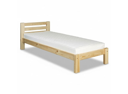 Bed Eenpersoonsbed Grenen bed Grenen massief houten bed 100x200 Bedframe Hout Nieuw