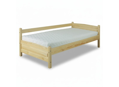 Massief houten bed grenen houten bedframe 90x200 massief hout handgemaakt nieuw logeerbed