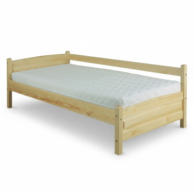 Massief houten bed grenen hout bedframe 90x200 massief hout logeerbed handgemaakt Nieuw