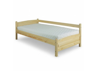 Massief houten bed grenen hout bedframe 90x200 massief hout logeerbed handgemaakt Nieuw