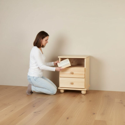 massief nachtkastje hout nachtkastjes tafel consoles dressoir landelijke stijl consoles