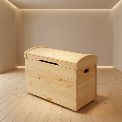 Deko Box Massief Houten Meubels Houten Meubels Handgemaakt Kist Doos Echt Hout 90x55cm