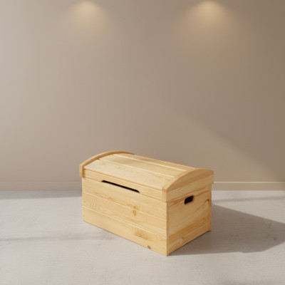 Deko Box massief houten meubelen houten meubelen handgemaakt doos kist echt hout 68x44cm