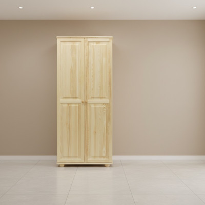 Landhuis kledingkast Massief slaapkamerkasten Houten meubels Kast Nieuw