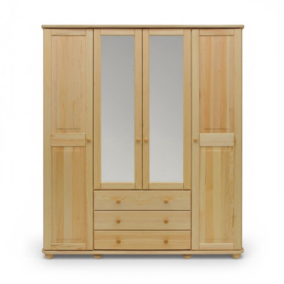 Kledingkast Kasten Kast Wandkast 4 deuren Hout Meubels Slaapkamer Nieuw