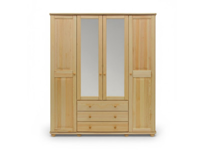 Kledingkast Kasten Kast Wandkast 4 deuren Hout Meubels Slaapkamer Nieuw