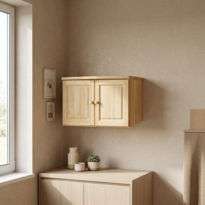 Kastopzet voor kledingkast handgemaakte houten verlenging Hout echt hout