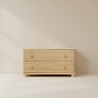 Kast Ontwerp Tv-meubel Dressoir Kast Echt Hout Lades Sideboard