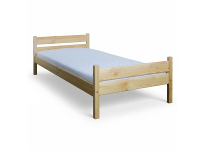Bed eenpersoonsbed grenen massief houten bed 100x200 houten bedframe