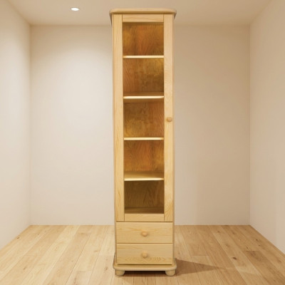 Kast ladekast plank hout vitrinekast dressoir klassiek hoekvitrines nieuw