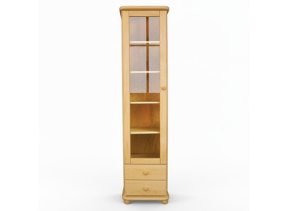 Kast ladekast plank hout vitrinekast dressoir klassiek hoekvitrines nieuw