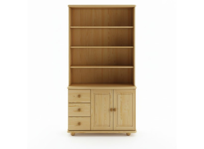 Boekenkast Boekenwand Houten rek Plank Kast Wandkast Houten meubels Handgemaakt
