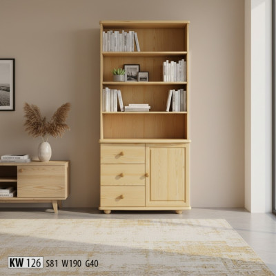 Echt vakmanschap massief houten kast wandkast kasten vitrine hoog vitrines