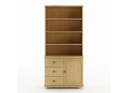 Echt vakmanschap massief houten kast wandkast kasten vitrine hoog vitrines