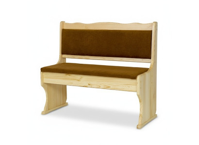 Houten bank Zitbank 100 cm grenen massief houten meubelen Keukenbank Echt hout