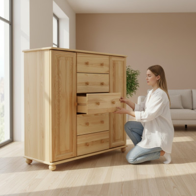 Massief dressoir dressoir kast meubels commodes massief houten kasten Nieuw dressoir
