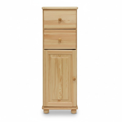 Dressoir ladenkast rek houten kast massief hout, handgemaakt houten meubels bruin