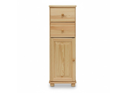 Dressoir ladenkast rek houten kast massief hout, handgemaakt houten meubels bruin