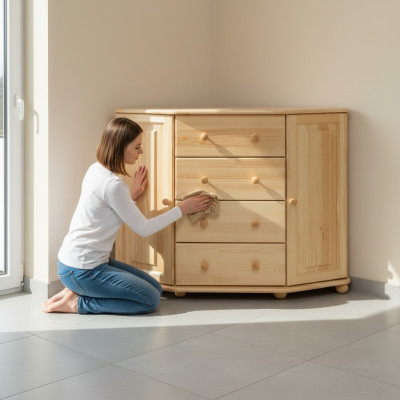 Massieve commode dressoir kast meubels massief houten kasten nieuw dressoir commodes