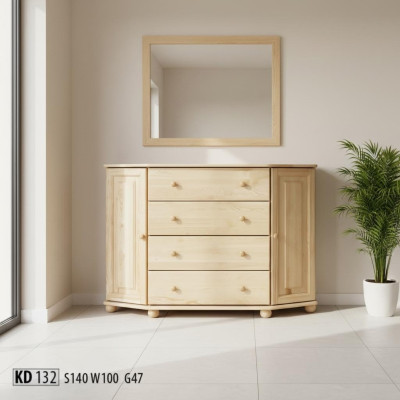 Dressoir Massieve Commode Kast Meubels Ladenkasten Massief Hout Kasten Nieuw Dressoir
