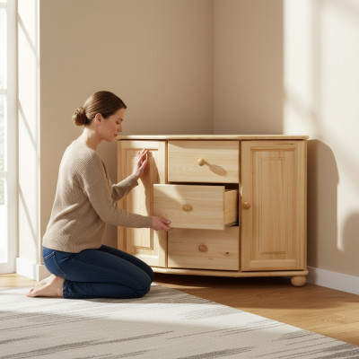 Massieve kast dressoir dressoir meubels commodes massief houten kasten nieuw dressoir