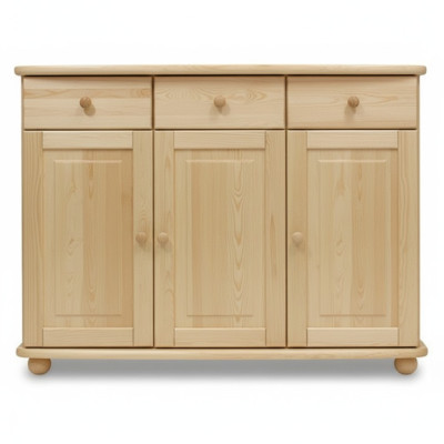 Dressoir Dressoir Commode Massief grenen massief woonkamer massief massief hout hout