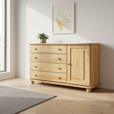 Laden Massief Laden Nieuw Dressoir Meubels Kast Sideboard Massief Houten Kasten