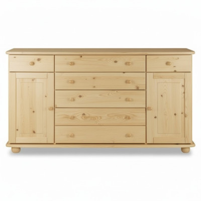 Sideboard Ladenkast Massief dressoir Kast Meubels Ladenkasten Massief houten kasten Nieuw