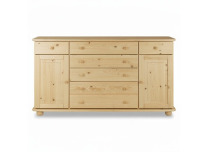 Sideboard Ladenkast Massief dressoir Kast Meubels Ladenkasten Massief houten kasten Nieuw