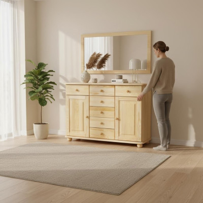 Dressoir Massieve ladekast Meubels TV-meubel Nieuw Wandkast Ladenkasten Massief hout