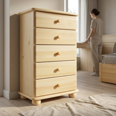 Highboard grenen massief massief houten kast dressoir commode kasten