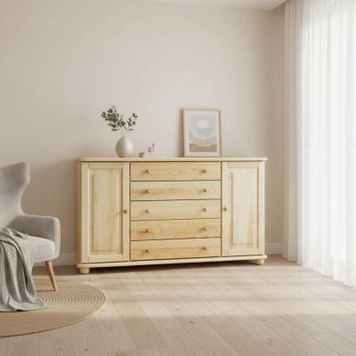 Massief dressoir, kast, meubels, dressoirs van massief hout, kasten nieuw sideboard.