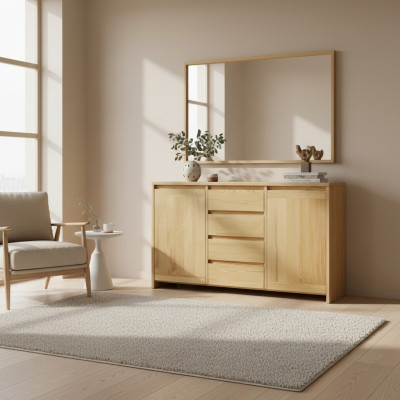 Dressoir Massief Dressoir Meubels Ladenkast Echt Hout TV-meubel Nieuw Sideboard Kast