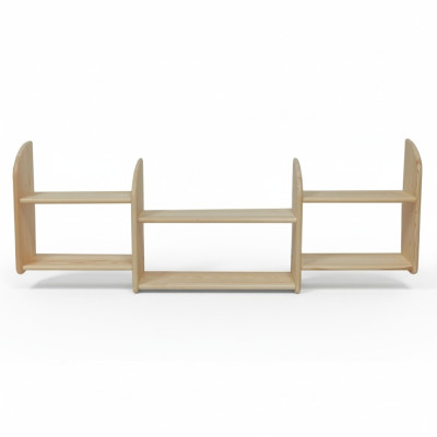 Boekenkast 150 * 19 * 47 cm Massief grenen houten boekenplankkast Echt hout