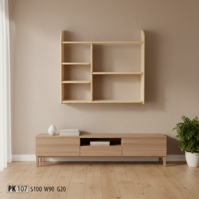Wandplank Plank Boekenkast Boekenplank Massief houten meubels Houten meubels Handgemaakt