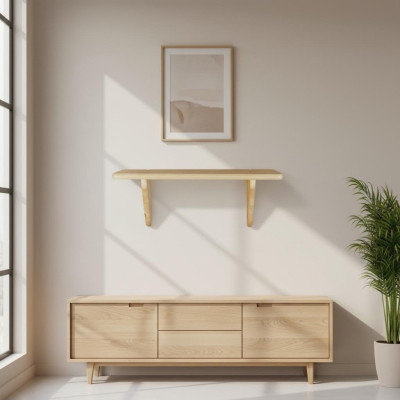 Ontwerper kast wandplank planken woonkamer kasten kantoor meubels massief hout