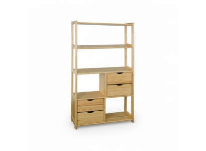 Ontwerper kast wandplank muur planken woonkamer kasten kantoormeubilair massief hout.