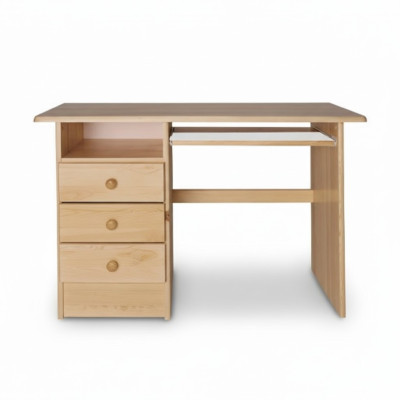 Bureau Echt Hout Massieve Tafel Kantoor Meubels Massief Houten Tafel