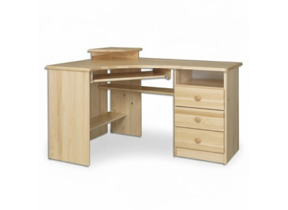 Schrijftafel Tafel Hout Schrijftafels Hoektafel Computer Massief Echt hout